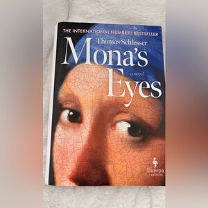 Mona's Eyes Novel - Dramatic Cover Art